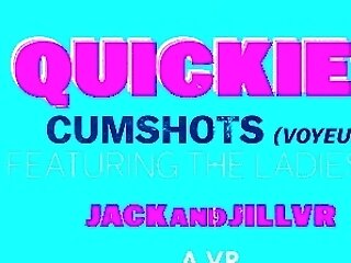 Quickies - Money-shots (peeping Tom) - A Vr Pmv - Frankie Rivers, Sofia Jackandjillvr And Aila Donovan