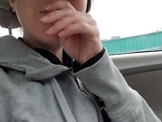 Pissing In A Cup In My Car And Degustating It