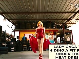 Fully Naked Lady Gaga Vs. Nude Madonna Compilation Vid