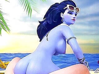 Widowmaker Railing Dick On The Beach